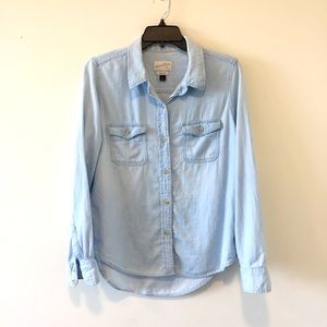 Blue Button Down